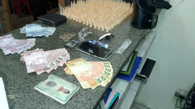 Homem tenta fugir da Romu e é pego