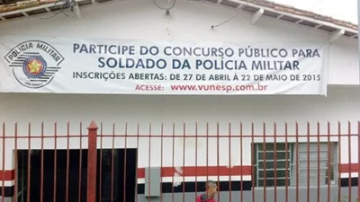 Vunesp abre inscrições para concurso da PM de SP