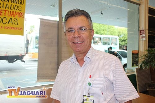 Antônio Carlos Fortes -  Gerente do Supermercado Enxuto