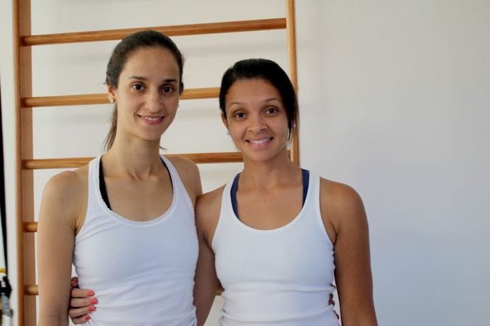Camila Bertazzo e Flávia Ferreira Fisioterapeutas Active Pilates Contato (19) 3812.4013