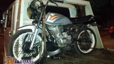 Moto abandonada é encontrada pela Guarda Municipal