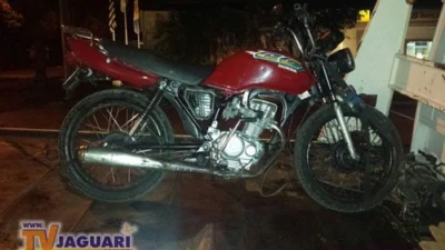 Moto adulterada é apreendida pela ROMU