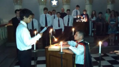 Ordem DeMolay realiza Cerimônia de Posse, do Abraço e Maioridade