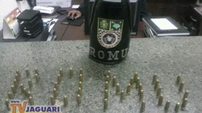 Munições de Pistola 9 mm são localizadas abandonadas