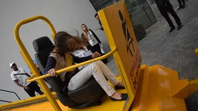 Rota das Bandeiras oferece serviços gratuitos para veículos e simulador de impacto no Parque D. Pedro Shopping