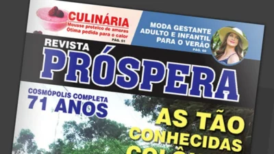 3ª edição da revista Próspera é lançada em comemoração ao aniversário da cidade