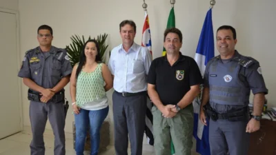 Prefeito de Cosmópolis participa de reunião com autoridades de Segurança Pública