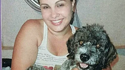 Aline de Oliveira ama seu xodó Flicka