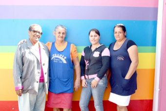 Sílvia Coelho, Estelita Ferreira, Ana Maria Fernandes e Glaucenir Spinardi são mães afetivas no Projeto Arco-Íris
