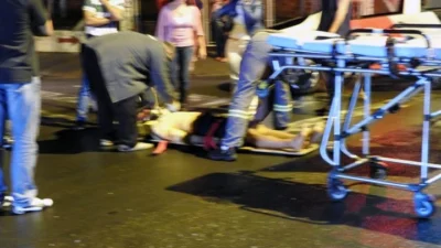 Morador de rua é atropelado na Av. da Saudade