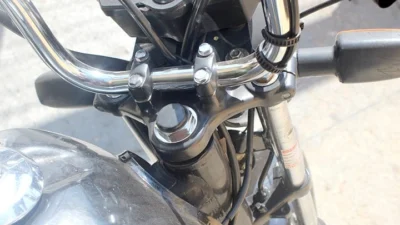 Pressão de água pode danificar caixa de direção da moto