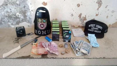 Homem é preso em flagrante após roubo a padaria