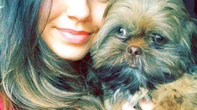 Marley é o xodó de Daniele, que ama os animais