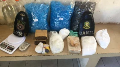 Romu encontra barraco utilizado para preparar entorpecentes