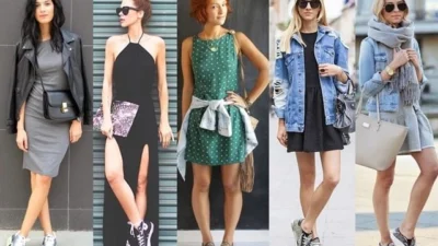Saiba como combinar tênis + vestido e ter ainda mais estilo
