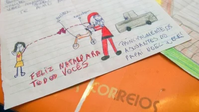 Papai Noel dos Correios começa oficialmente em novembro