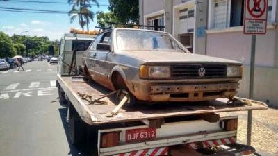Voyage roubado é localizado depenado no dia seguinte