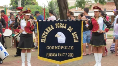 Fanfarra Força da Águia realiza trabalhos pelo 7º ano consecutivo em Cosmópolis