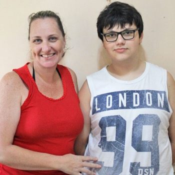 Walter Torres Neto, 14, calouro do EM + Técnico no Cotil (FOTO: Gazeta / TV Jaguari)