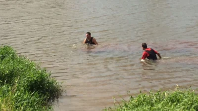 Bombeiros buscam corpo de rapaz na ‘Represa da Cosmo’
