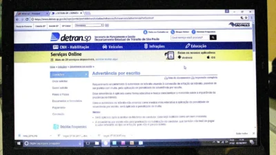 Detran.SP converte multas em advertências via on-line