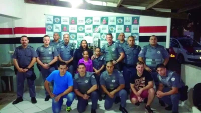 Após passar por três cirurgias no cérebro, ‘Flavinho’ realiza sonho de ser policial