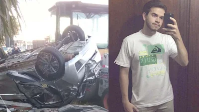 Após acidente grave, Filipe Rampazzo Landucci perde a vida