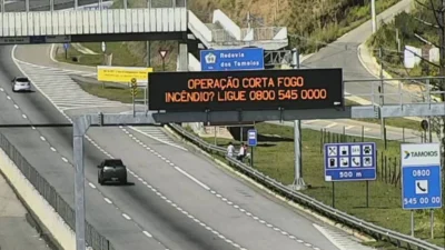 Artesp e CCR Autoban realizam operação contra incêndios em rodovias