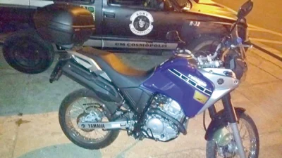 Romu localiza moto minutos após o roubo no Parque Ester