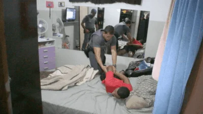 Após cerca de doze horas, Polícia localiza e prende acusados de atirar contra Companhia