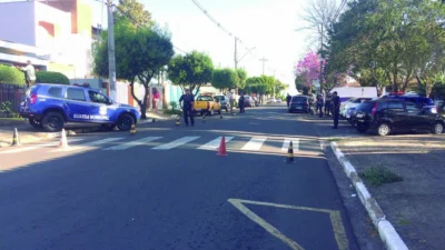 Guarda Municipal realiza fiscalização de trânsito com o apoio da Polícia Civil
