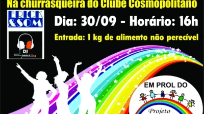 Ensaio Beneficente acontece em prol do Projeto Arco-Íris