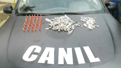 Canil localiza drogas na ‘Valter Dester’