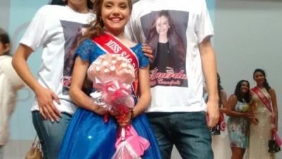 Cosmopolense de nove anos é coroada como Miss São Paulo