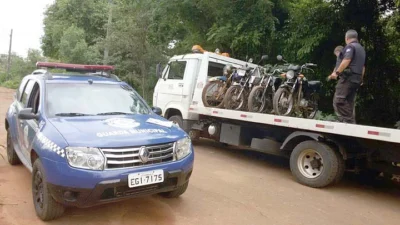 Guarda Municipal recupera diversas motos furtadas