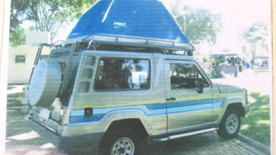 Fabricado no Brasil, o Gurgel Carajas 1989 é o único em Cosmópolis