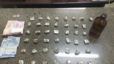 Rapaz que estava em liberdade condicional é preso novamente acusado de tráfico de drogas