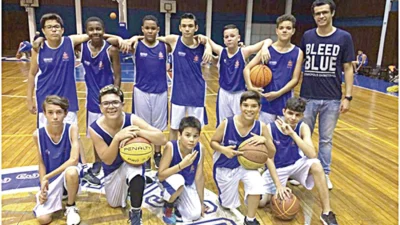 Basquete cosmopolense participa de amistosos, conquistando vitória na categoria sub12
