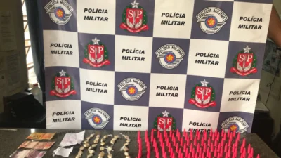 Casal é preso por tráfico de drogas no ‘Parque Ester’