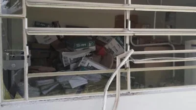 Bandidos fazem limpa em posto de saúde durante fim de semana