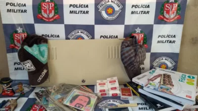 Dois homens são presos em flagrante por furto em Escola Estadual