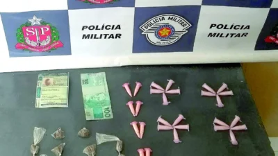 Nogueirense é abordado no ‘1º de Maio’ com cocaína e maconha