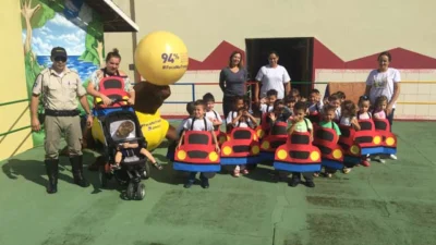 EMEB Esther Nogueira recebe projeto de educação no trânsito