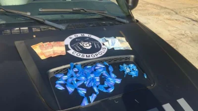 Dois homens são presos em flagrante por tráfico de drogas
