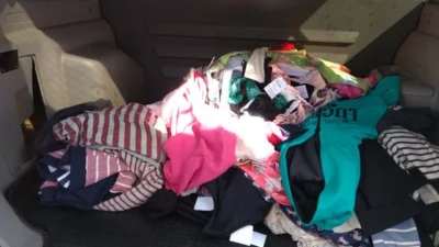Peças de roupas furtadas em São Paulo são localizadas em loja na cidade