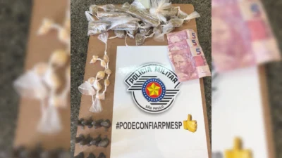 Homem que saiu da cadeia no início de abril é preso acusado de tráfico de drogas