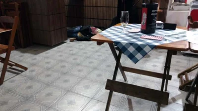 Assaltante é morto por Policial após anunciar roubo em Bar