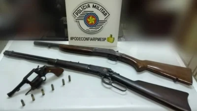Agricultor de Engenheiro Coelho é preso trazendo calibre .12 pra vender em Cosmópolis
