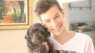 Pedro e sua xodó Hadassa