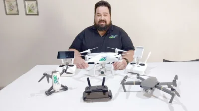 Drones estão cada vez mais se tornando populares e acessíveis